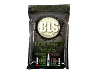 Шары для страйкбола BLS Tracer 0,32 г зеленые трассирующие 1 кг (пакет)