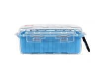 Футляр пластиковый Remington 198х130х75 мм с карабином влагозащитный (голубой)