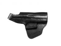 Кобура Holster поясная под револьвер Гроза P-04, модель A (черный, кожа)