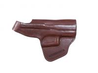 Кобура Holster поясная для Наган, модель A (коричневый, кожа)