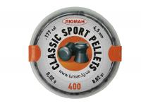 Пули пневматические Люман Classic Sport Pellets 4,5 мм 0,52 грамма (400 штук)
