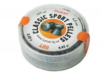 Пули пневматические Люман Classic Sport Pellets 4,5 мм 0,52 грамма (400 штук) упаковка сбоку