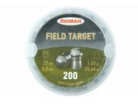 Пули пневматические Люман Field Target 5,5 мм 1,65 грамма (200 штук)