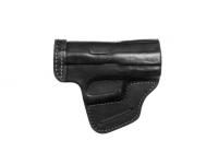 Кобура Holster поясная для Glock-19, модель D (черный, кожа)