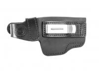 Кобура Holster поясная для ПСМ (Иж-78-9Т), модель F (черный, кожа)