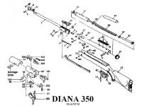 Планка прицельная Diana 21, 240, 280, 31, 34