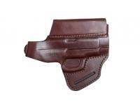 Кобура Holster поясная для АПС, модель L (коричневый, кожа)