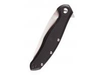 Нож Steel Will F45-31 Intrigue чёрный артикул 62704 в закрытом состоянии