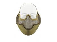 Защитная маска Anbison Sports AS-MS0002CB Tactical V2 Strike Mesh сетчатая на нижнюю часть лица (Coyote brown)