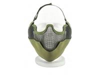Защитная маска Anbison Sports AS-MS0002OD Tactical V2 Strike Mesh сетчатая на нижнюю часть лица (темно-оливковая)