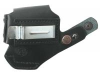 Кобура Holster поясная для Оса-ПБ4-1, модель Дз (черный, кожа) крепление