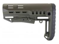 Телескопический приклад DLG Tactical TBS COMPACT (Commercial-spec, олива) Телескопический приклад DLG Tactical TBS COMPACT (Commercial-spec, олива)