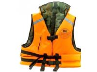 Спасательный жилет MEDNOVTEX двухсторонний (камуфляж, оранжевый, 150 кг)