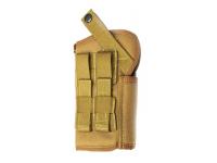 Кобура Tornado Airsoft ТА_HUB_СВ под Мушкетон (CYMA M052) под правую руку (коричневая, coyote brown, CB)