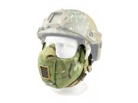 Защитная маска Anbison Sports AS-MS0004CP Tactical V5 на нижнюю часть лица (мультикам, CP)
