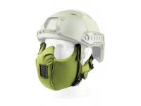 Защитная маска Anbison Sports AS-MS0004OD Tactical V5 на нижнюю часть лица (оливковая)