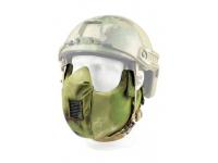 Защитная маска Anbison Sports AS-MS0004MH Tactical V5 на нижнюю часть лица (мох)