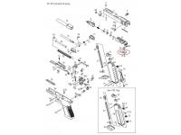 Корпус переводчика KJW 190382 для KJW KP-18 (Glock-18) Part 95 на схеме