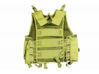 Жилет тактический Anbison Sports USMC Tan вид со спины Жилет тактический Anbison Sports USMC Tan вид со спины