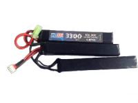 АКБ BlueMax 11.1V Lipo 3300 mAh  30C трехлепестковый 17x20x105 мм