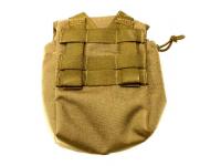 Подсумок Tornado Airsoft TA_PF_CB под флягу (Coyote Brown) - вид с оборотной стороны