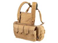 Нагрудная разгрузочная система Wartech ТV-104-СВ Chest Rig MK3 (Coyote Brown)