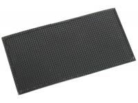 Патч (шеврон) на одежду Калашников КК лого, cерый черный, РУСС, 90х46 мм вид №1