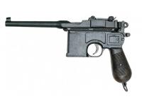 Самозарядный пистолет Маузер К96 (калибр 7,63, разработан в 1896 году,  с пластиковыми накладками, состаренный)