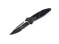 Складной нож Microtech MT 160-2T SOCOM ELITE (алюминиевая черная рукоять, клинок M390 DLC)