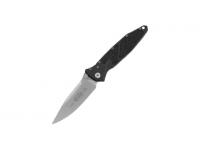 Складной нож Microtech MT 161-10 SOCOM ELITE TANTO (черная алюминиевая рукоять, стоунвош, клинок CTS-204P)