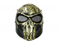 Защитная маска с сетчатыми очками Anbison Sports AS-MS0059BZ Punisher Skeletons (бронза)