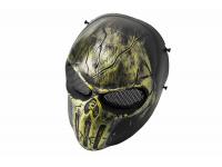 Защитная маска с сетчатыми очками Anbison Sports AS-MS0059BZ Punisher Skeletons (бронза) вид сверху