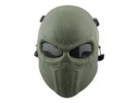 Защитная маска с сетчатыми очками Anbison Sports AS-MS0059OD Punisher Skeletons (оливковая)