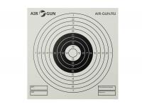 Мишени белые AIR-GUN.RU (5 штук по 50 штук в упаковке)