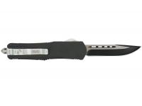 Нож MICROTECH с фронтальным выбросом, односторонний (автоматический) вид сбоку