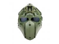 Шлем Anbison Sports с маской Tactical Full Face OD