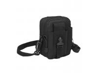 Сумка наплечная Anbison Sports Tactical Molle Small 17x12x9см Black