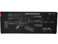 Коврик для мыши и чистки оружия Калашников АК-12 (80x30 см)