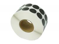 Заклейки для IPSC мишеней (черные, 4000 штук, рулон)