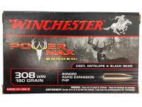 Патрон 7,62x51 (.308 Win) Power Max PHP 11,7 Winchester (в пачке 20 штук, цена 1 патрона) упаковка