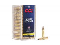 Патрон .17 HMR V-MAX Polymer TIP 17 CCI (в пачке 50 штук, цена 1 патрона)