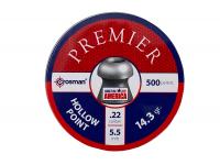 Пули пневматические Crosman Premier Hollow Point 5,5 мм 0,92 гр (500 штук)