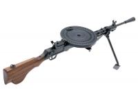 Миниатюрная копия оружия Пулемет системы Дегтярева - на сошках, вид сзади