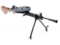 Миниатюрная копия оружия Пулемет системы Дегтярева - на сошках, вид спереди