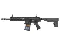 Страйкбольная модель автомата GG TR16 SBR 308 Mk1 G2H-016-MK1-BNB-NCM Black - вид слева