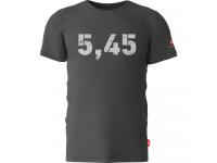 Футболка Калашников 5,45 XL (серый, хлопок, лайкра)