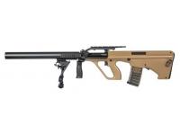 Страйкбольная модель автомата Snow Wolf SW-020BM(TN) AUG A2 модератор, сошки AEG Tan - вид слева