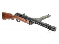 Страйкбольная модель автомата Snow Wolf SW-021 MP28 AEG (дерево) - вид спереди и справа
