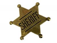 Значок шерифа США TG-Sheriff вид №1