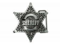 Пряжка шерифа TG-Sheriff silver для ремня (звезда)